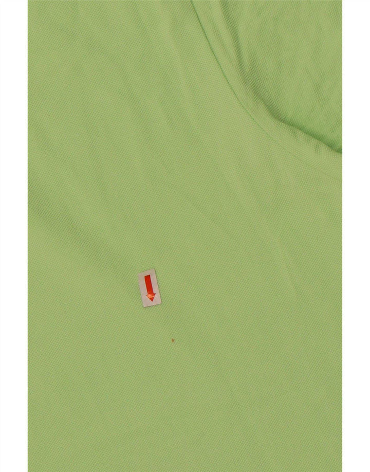 Мужская рубашка-поло Kappa, большая зеленая хлопковая