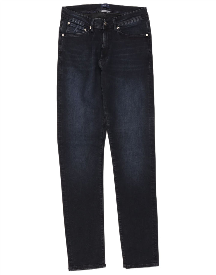 Мужские узкие джинсы Gant W34 L34, темно-синие, хлопок