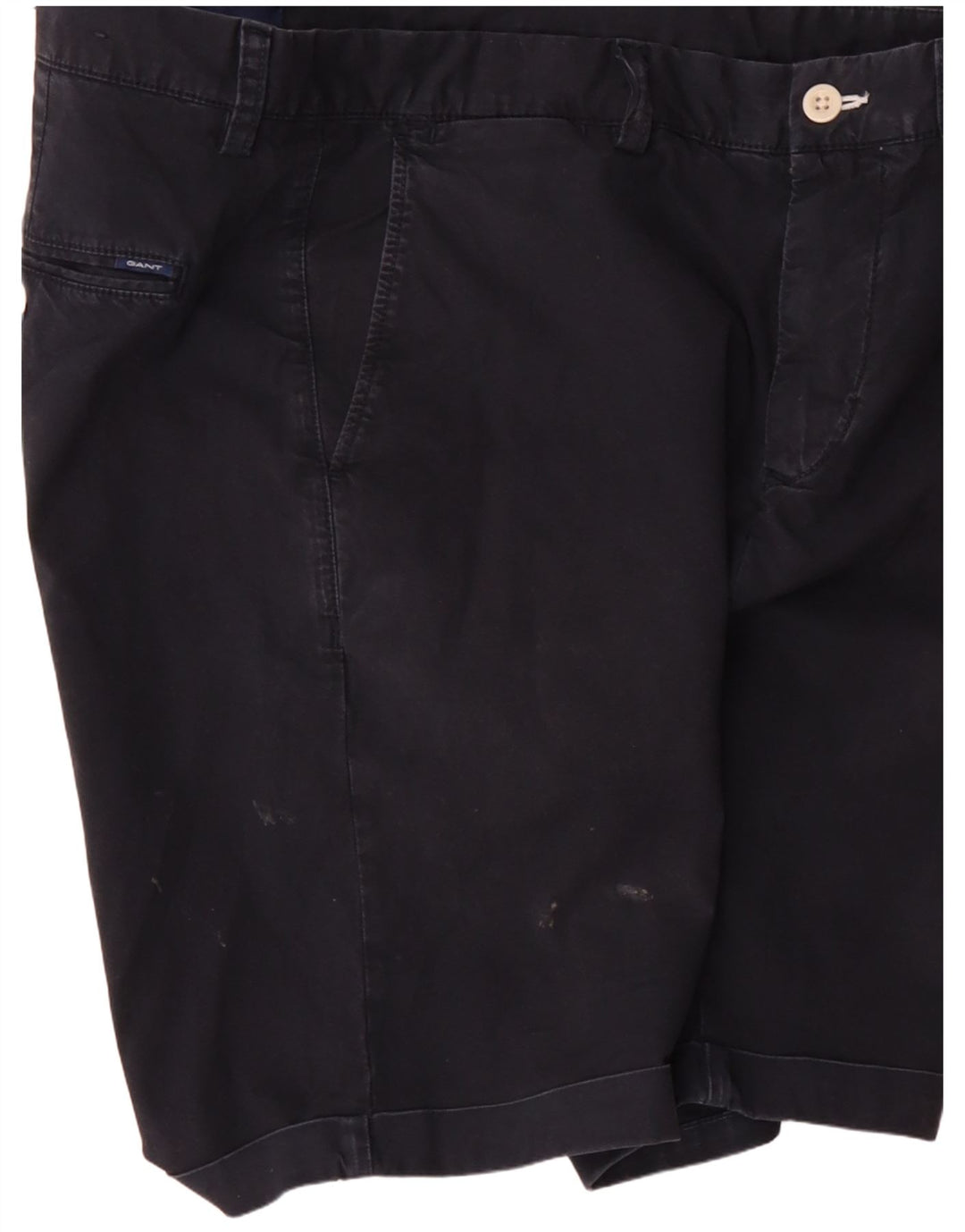 Мужские шорты чинос Gant стандартного кроя W32, средние, темно-синие, хлопковые