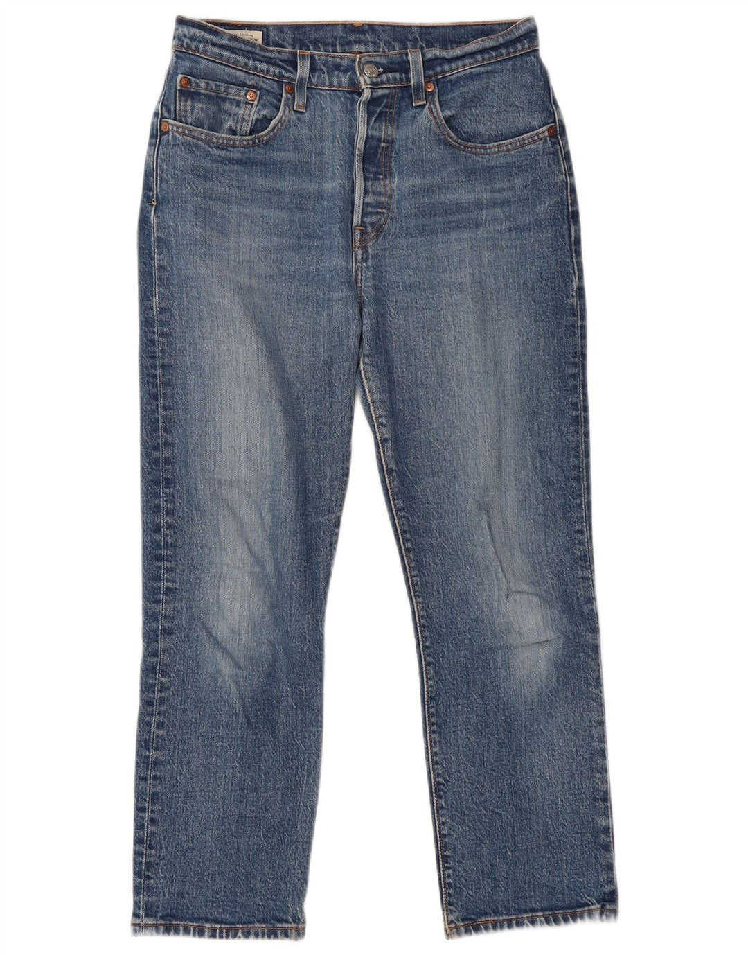 Женские прямые джинсы Levi's W27 L26, синие, хлопок