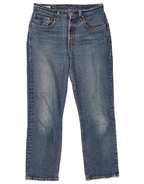 Женские прямые джинсы Levi's W27 L26, синие, хлопок