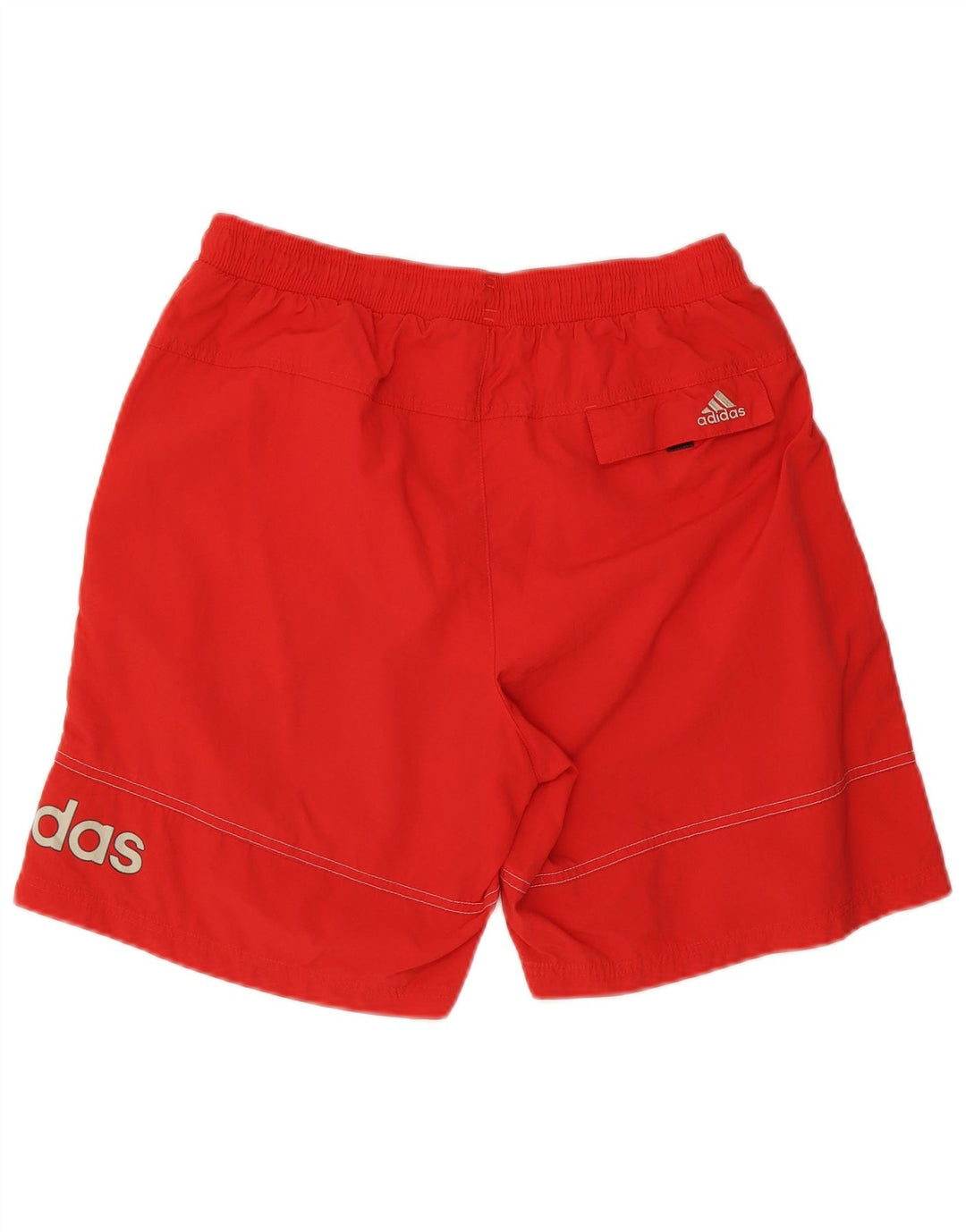 Мужские шорты для плавания Adidas с рисунком, средний красный полиэстер