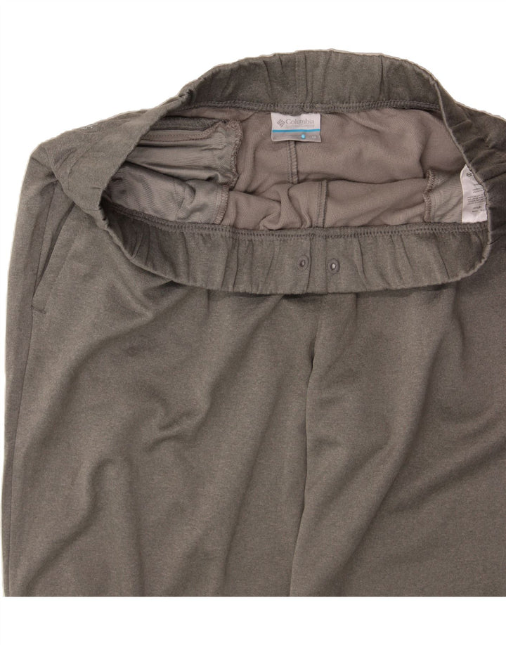 COLUMBIA Mens Tracksuit Trousers Medium  Grey Polyester Vintage Columbia and Second-Hand Columbia from Messina Hembry 
