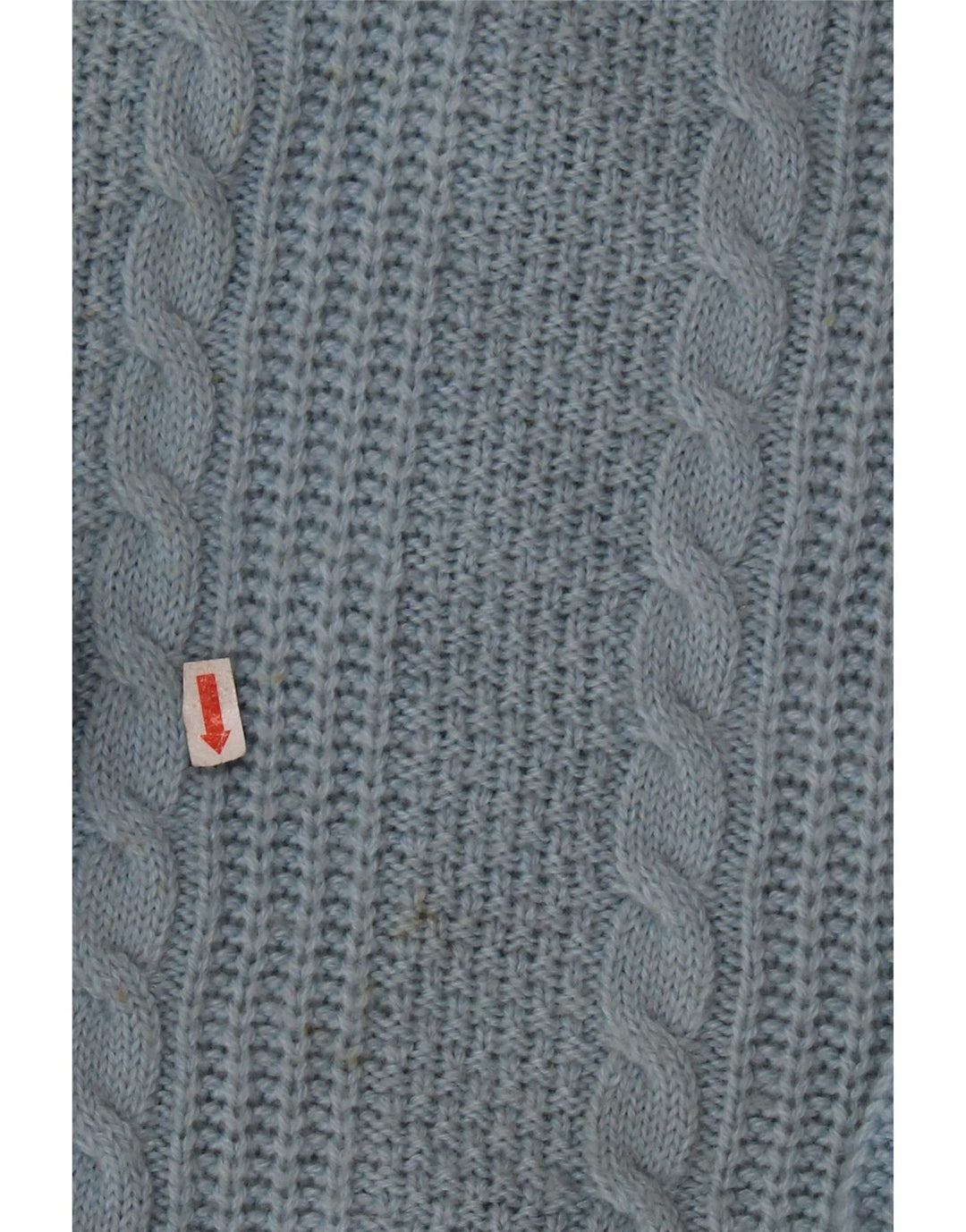 Женский свободный джемпер с круглым вырезом STEFANEL, Великобритания 16, большой синий, шерсть