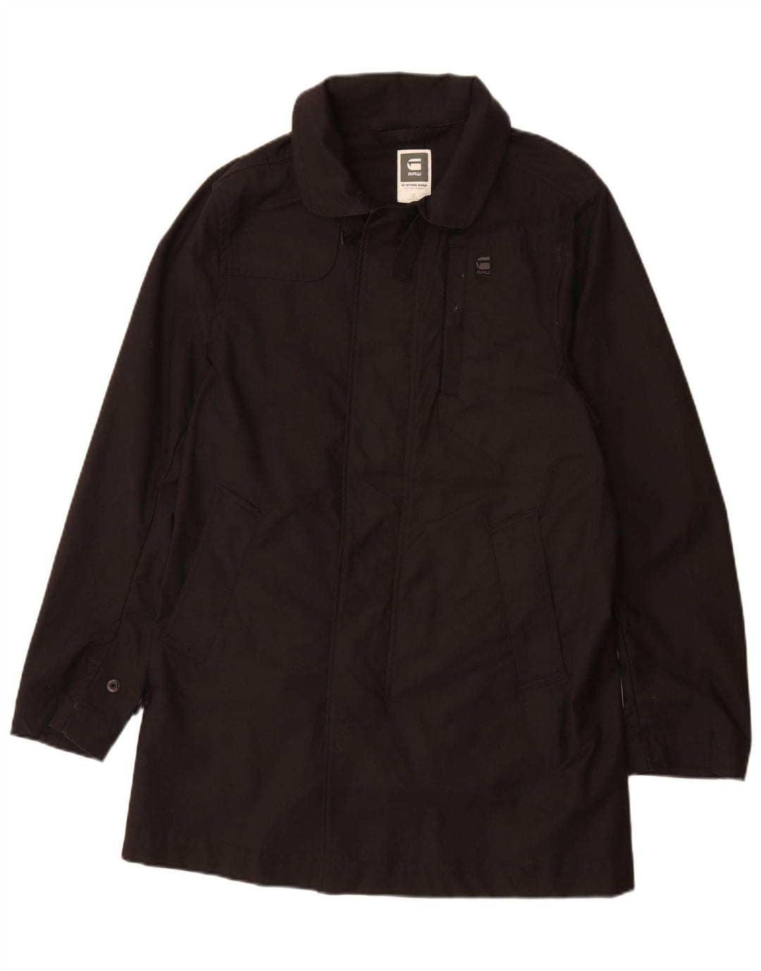 Мужская куртка G-Star UK 40, большая черная, хлопок