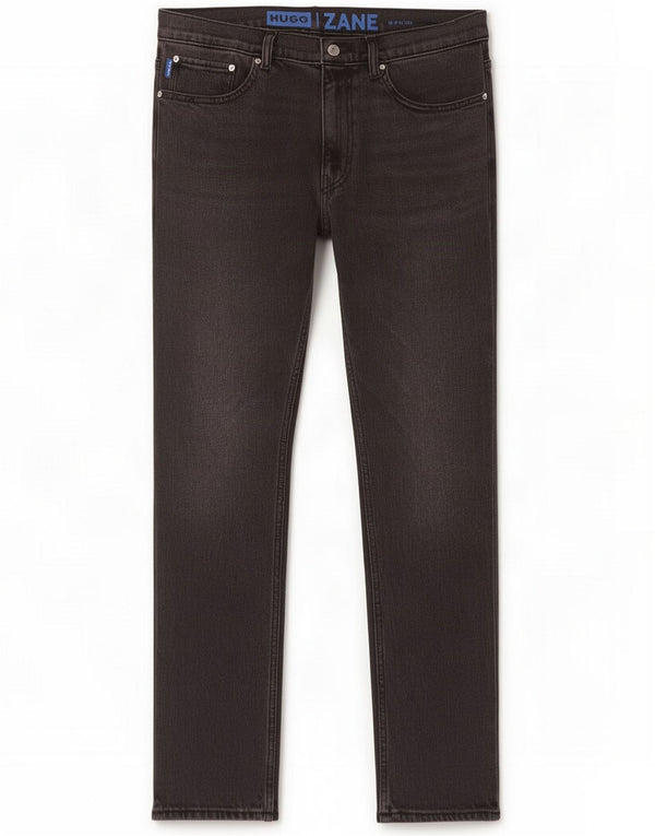 Мужские узкие джинсы Hugo Boss W32 L30, черный хлопок