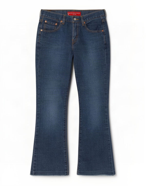 Женские джинсы Levi's 515 Bootcut США 2 XS W26 L28 Синий хлопок