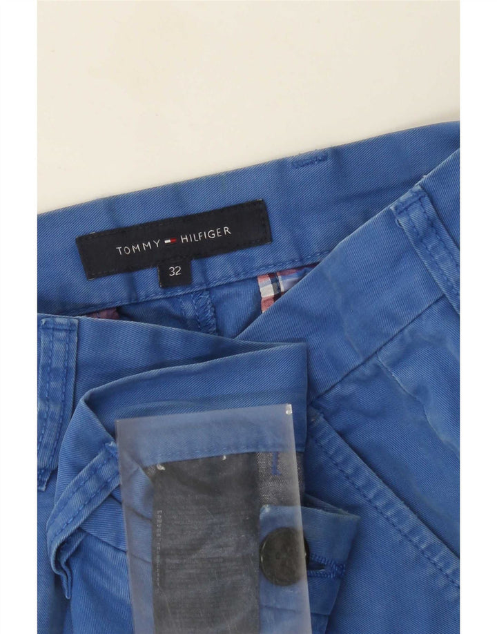 Мужские шорты чинос Tommy Hilfiger W32, средний синий хлопок