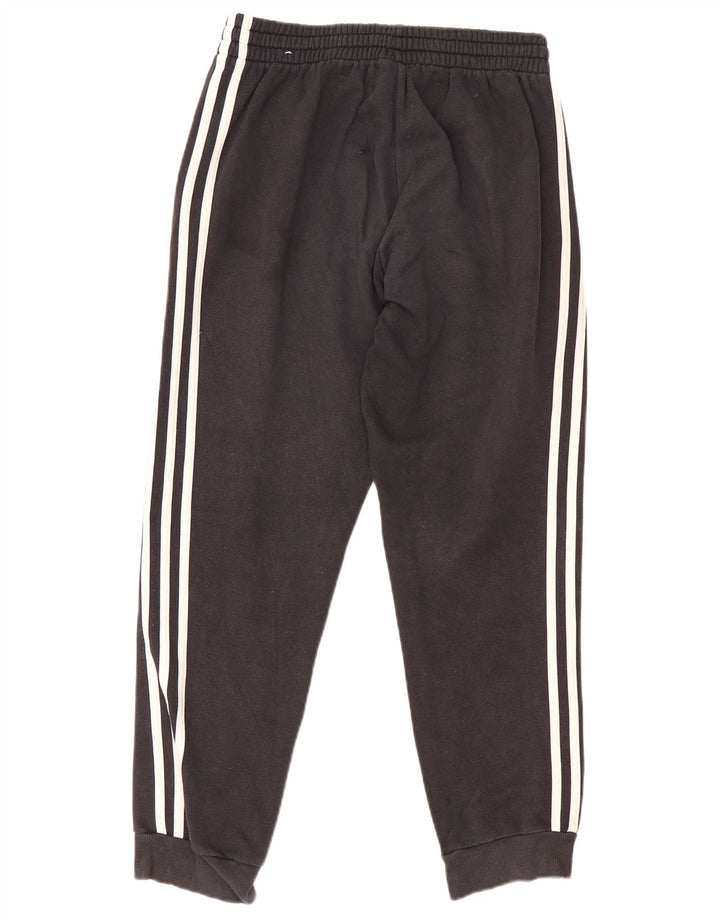 Мужские спортивные брюки Adidas Joggers среднего черного цвета из хлопка