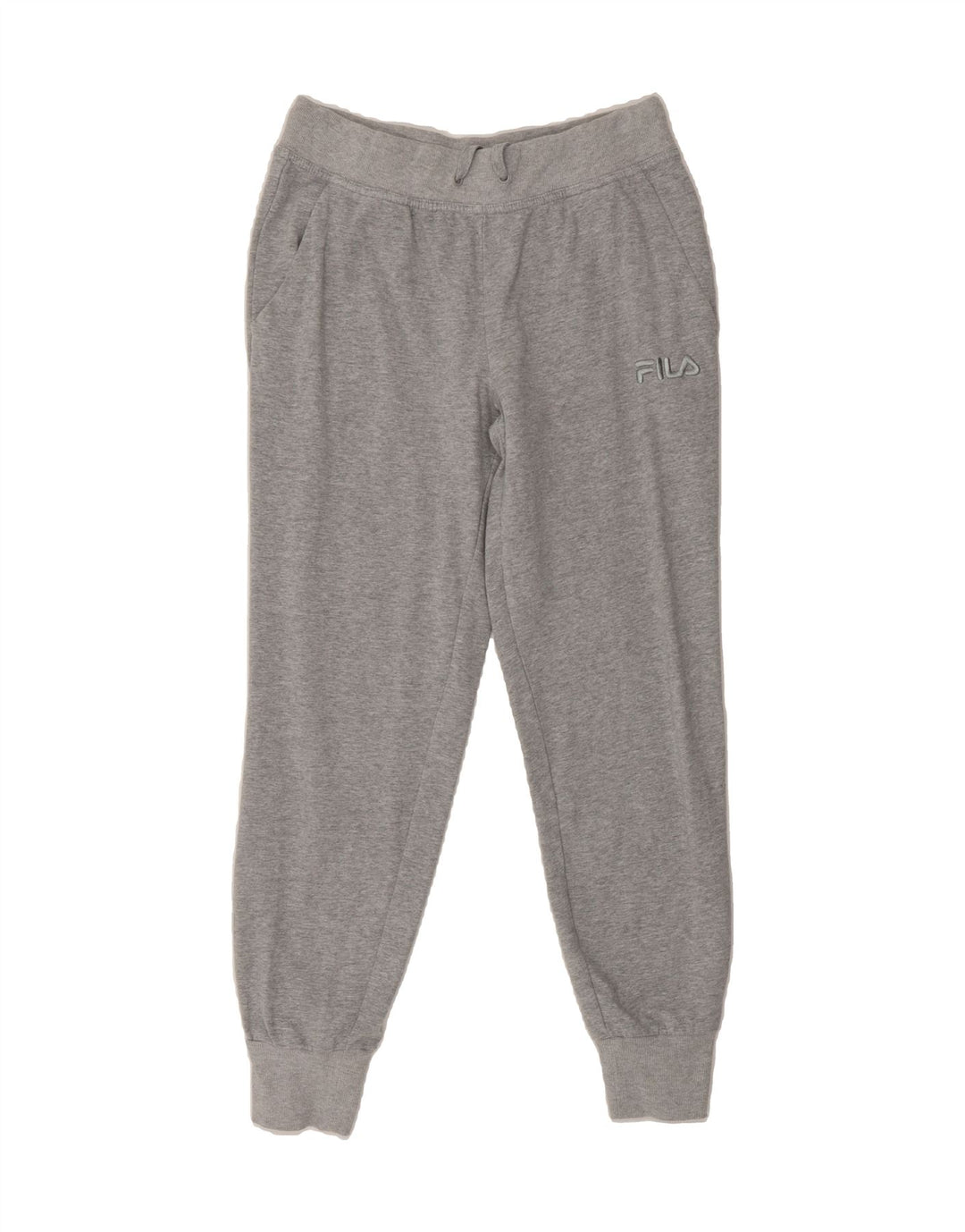FILA Mens Tracksuit Trousers Joggers Small Grey Cotton Vintage Fila and Second-Hand Fila from Messina Hembry 