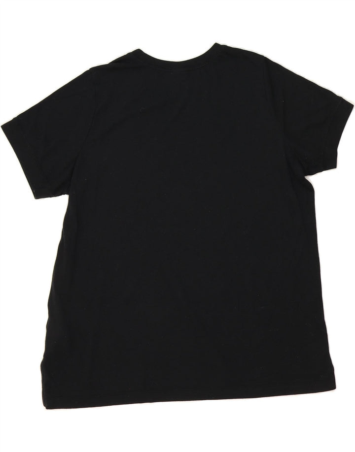 NIKE Womens Graphic T-Shirt Top UK 18 XL Black Polyester Vintage Nike and Second-Hand Nike from Messina Hembry 