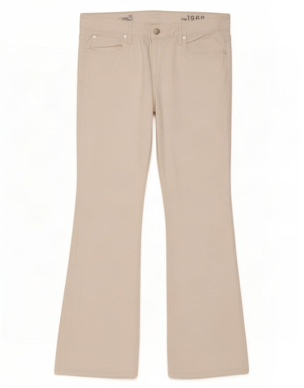 Женские сексуальные джинсы Gap Bootcut W31 L32, белый хлопок