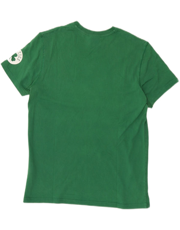 Adidas Мужская футболка Boston Celtics с рисунком Top XL Зеленый хлопок