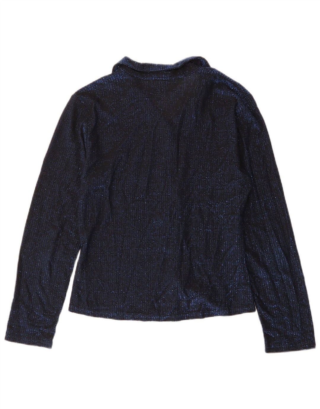 Женская блузка-рубашка ORSAY UK 8, маленькая, темно-синяя, с крапинками, эластан