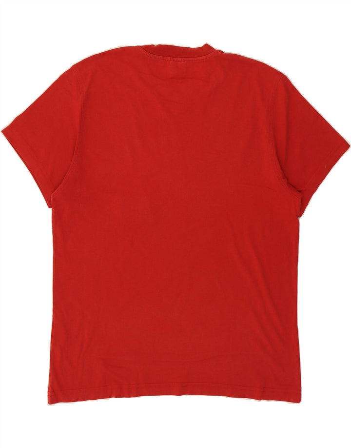 CHAMPION Mens Graphic T-Shirt Top Large Red Cotton Vintage Champion and Second-Hand Champion from Messina Hembry 