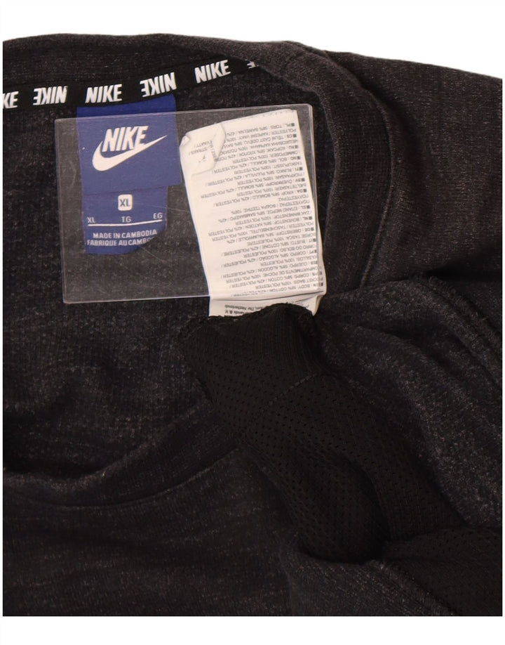 Мужской свитер Nike Jumper XL, черный хлопок с крапинками