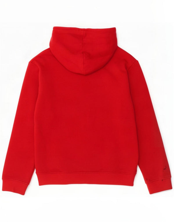 Свитер с капюшоном Fila для мальчиков 13–14 лет, XL, красный хлопок