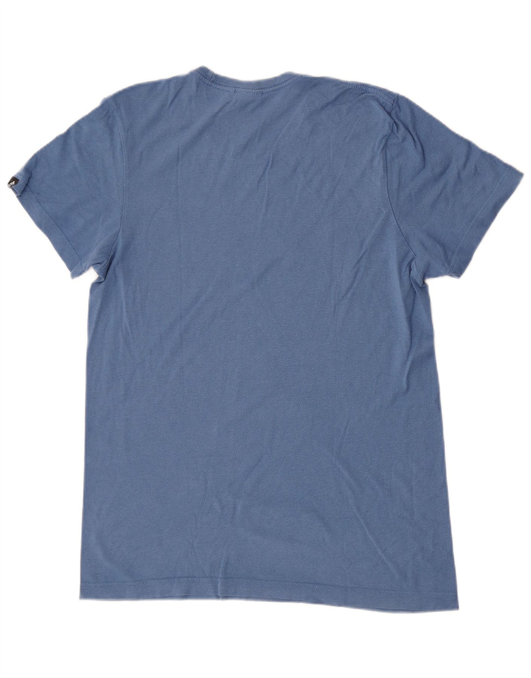 Мужская футболка Adidas с рисунком, маленький синий хлопок