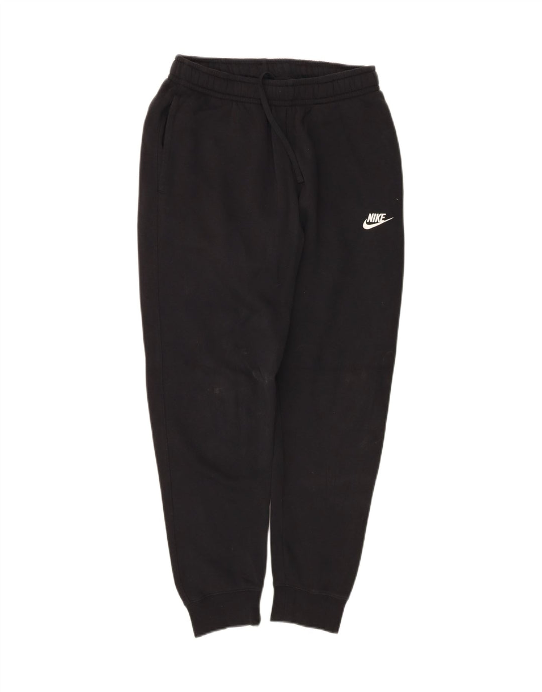 NIKE Mens Tracksuit Trousers Joggers Small  Black Cotton Vintage Nike and Second-Hand Nike from Messina Hembry 