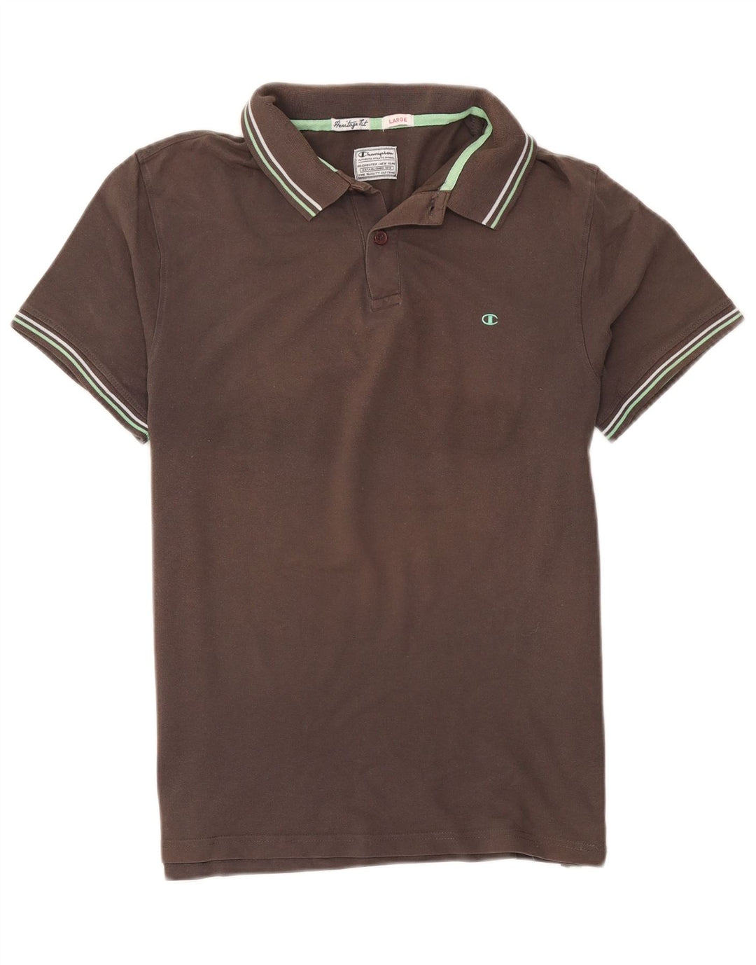 Мужская рубашка поло Champion Heritage Fit, большая серая