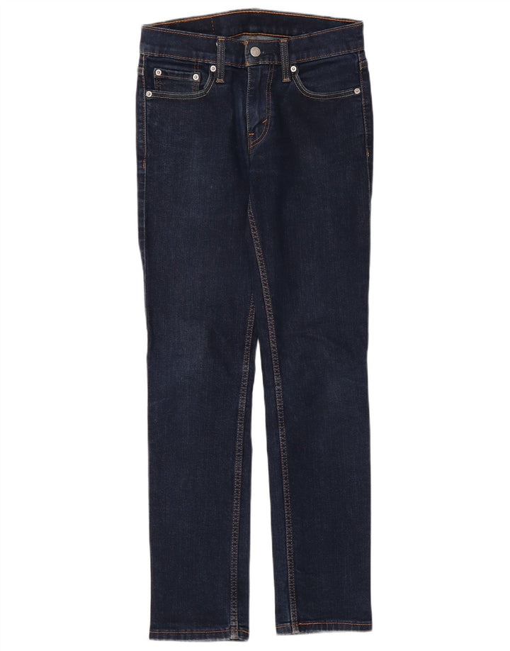 Женские джинсы Levi's 511 Slim W28 L32 Темно-синие, хлопок