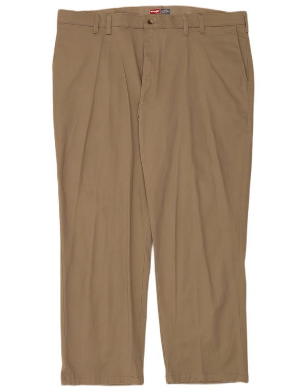 Мужские прямые брюки-чинос WRANGLER W44 L30, бежевый хлопок
