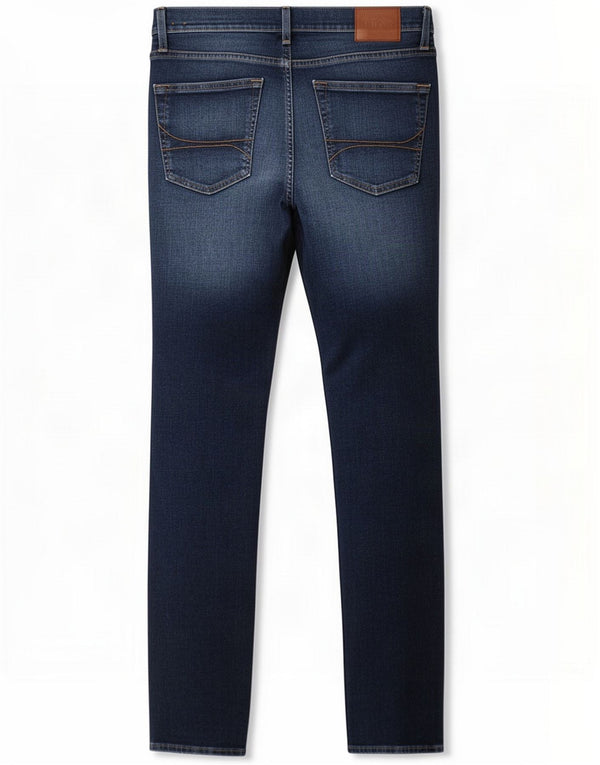 Hollister Мужские джинсы суперскинни W32 L34, синий хлопок
