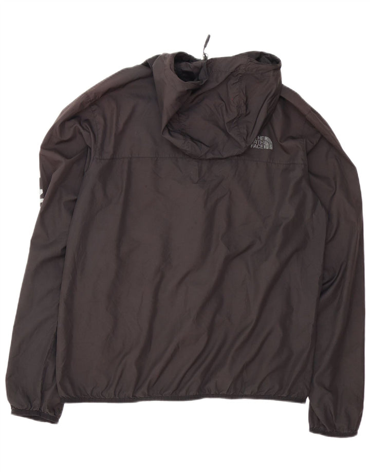 Мужская дождевик с капюшоном The North Face UK 38, средний черный полиэстер