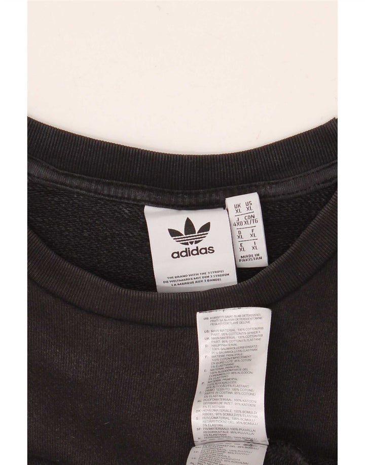 Мужская толстовка Adidas Jumper XL, черный хлопок