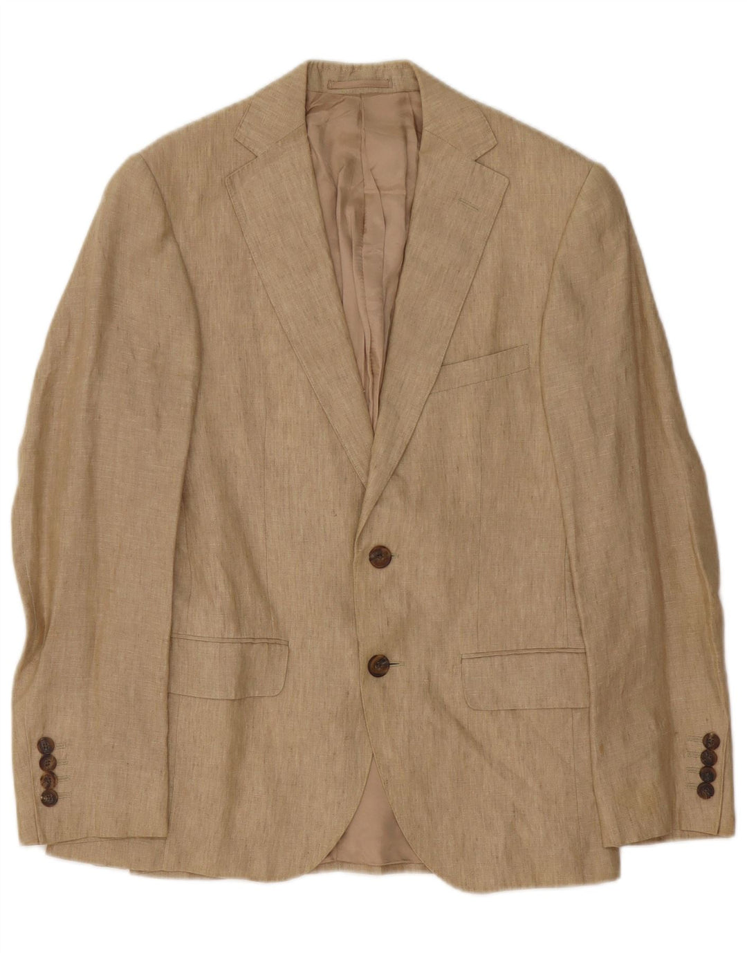 Мужской пиджак Aquascutum на 2 пуговицах UK 36, маленький коричневый