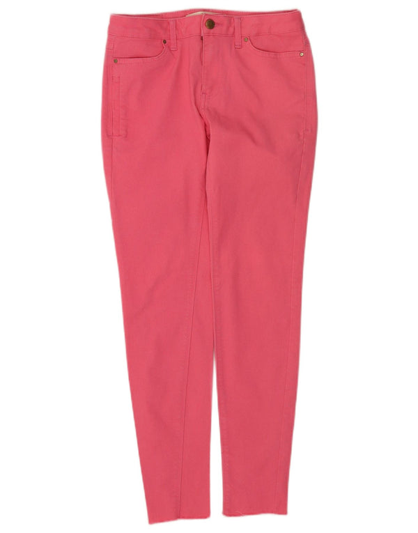 Женские повседневные узкие брюки Zara EU 38, маленькие W28 L28, розовые