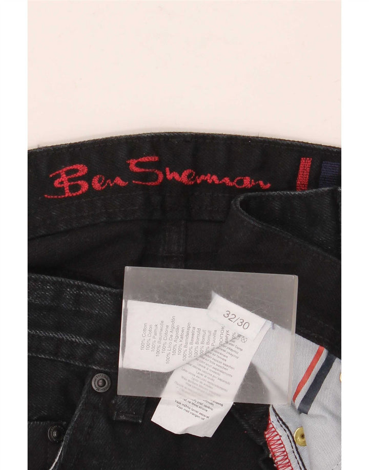 Мужские джинсы Bootcut Ben Sherman W32 L30 темно-синие, хлопок