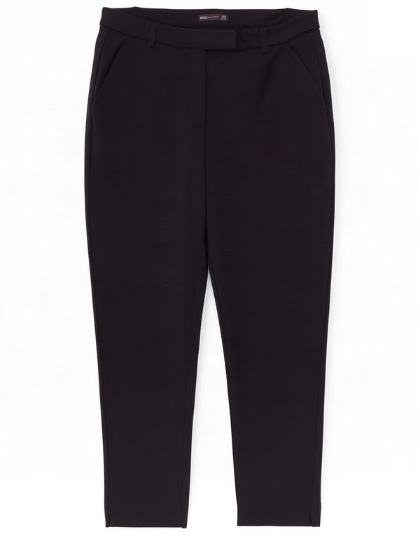 Женские брюки-чиносы Marks & Spencer UK 18 XL W36 L28 Темно-синие