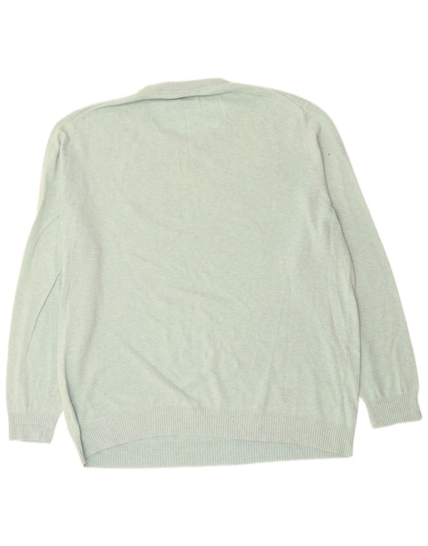 Мужской джемпер с круглым вырезом LYLE & SCOTT 2XL, зеленый хлопок