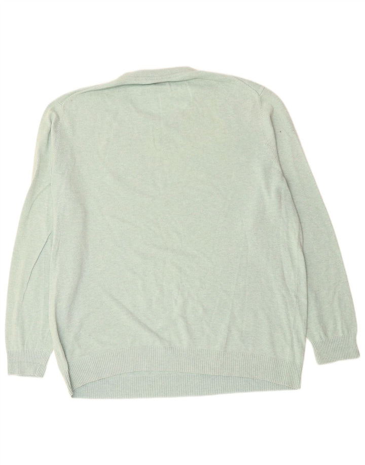 Мужской джемпер с круглым вырезом LYLE & SCOTT 2XL, зеленый хлопок