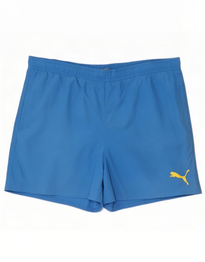 Мужские шорты для плавания Puma, средний синий полиэстер