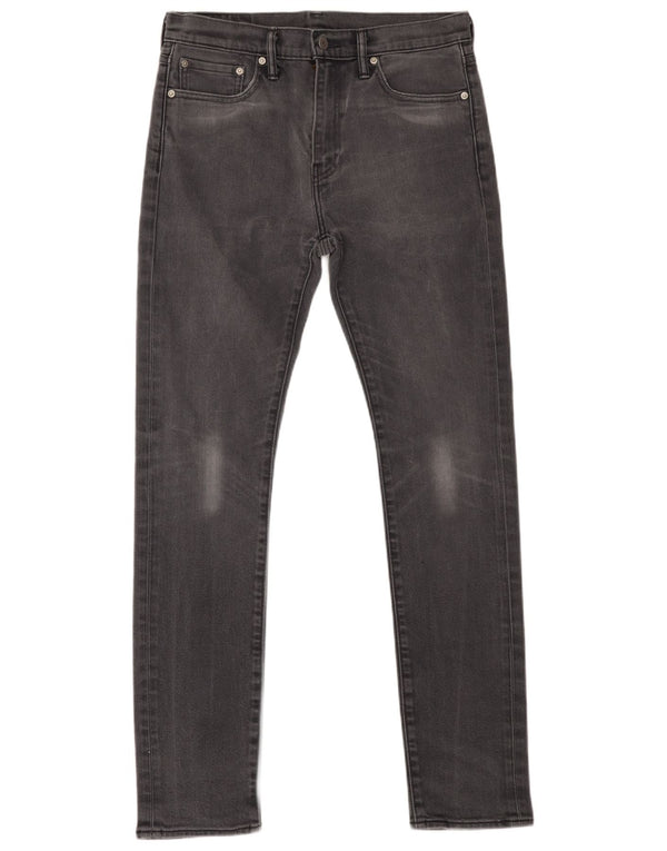 Мужские джинсы скинни LEVI'S 510 W32 L34 Серые, хлопок