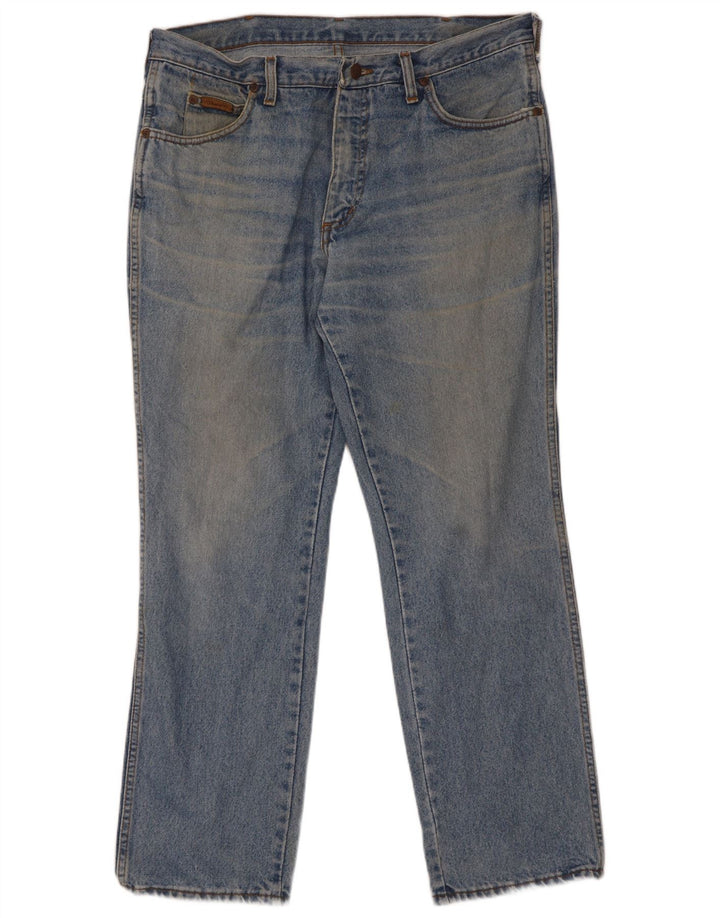 Джинсы мужские прямые Wrangler W36 L30 синие