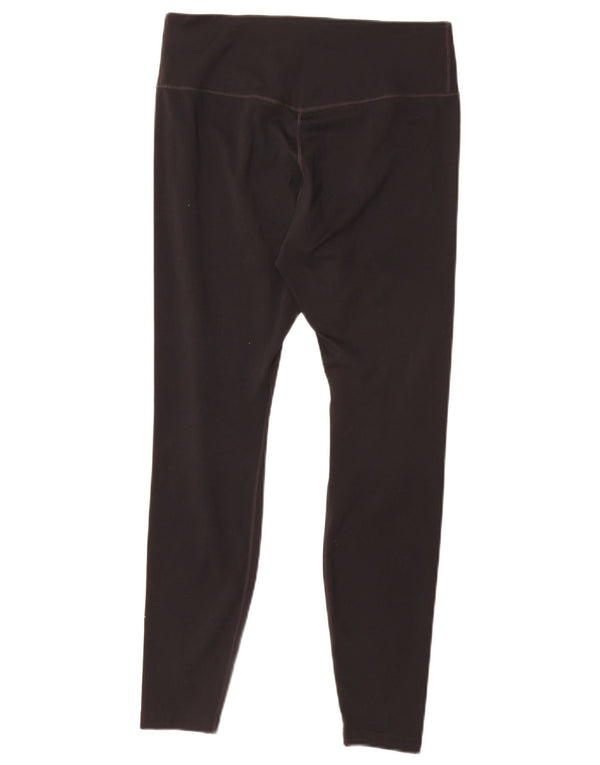Женские леггинсы Nike Dri Fit UK 12, средние, черные