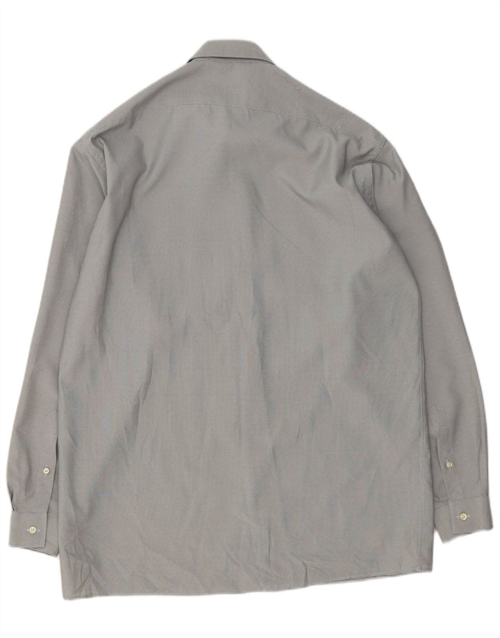 Мужская рубашка Cerruti 1881, размер 40 15 1/2, средний серый полиэстер