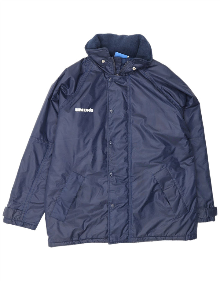 Мужская ветровка UMBRO UK 38 Medium Navy Blue Полиамид