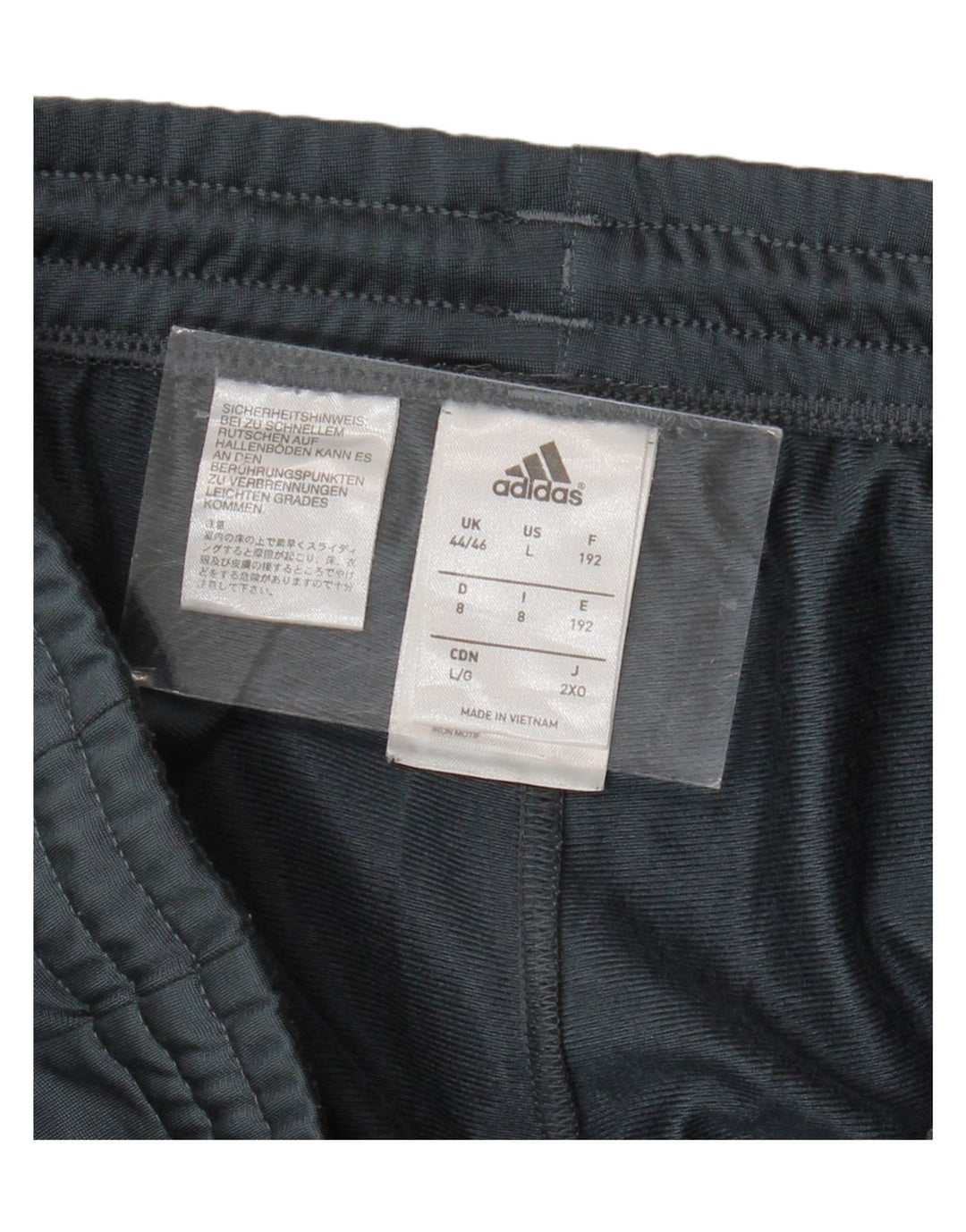 Мужские спортивные брюки ADIDAS Joggers UK 44/46, большой серый полиэстер