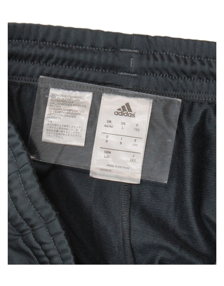 Мужские спортивные брюки ADIDAS Joggers UK 44/46, большой серый полиэстер
