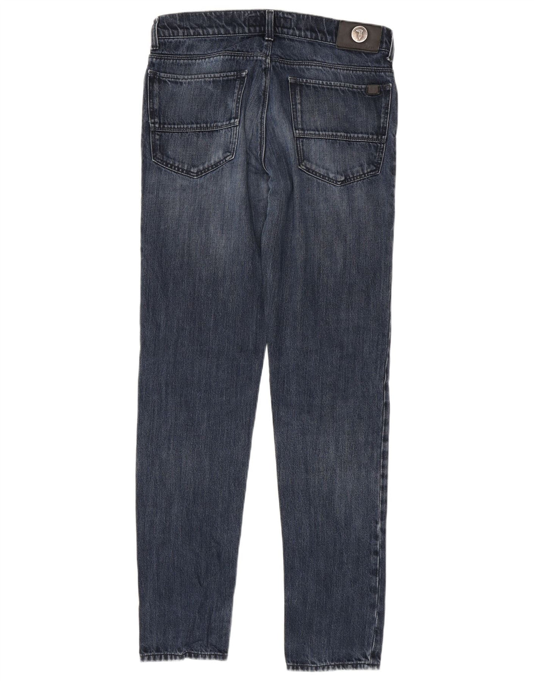 Мужские узкие джинсы Trussardi W32 L34 синие, хлопок