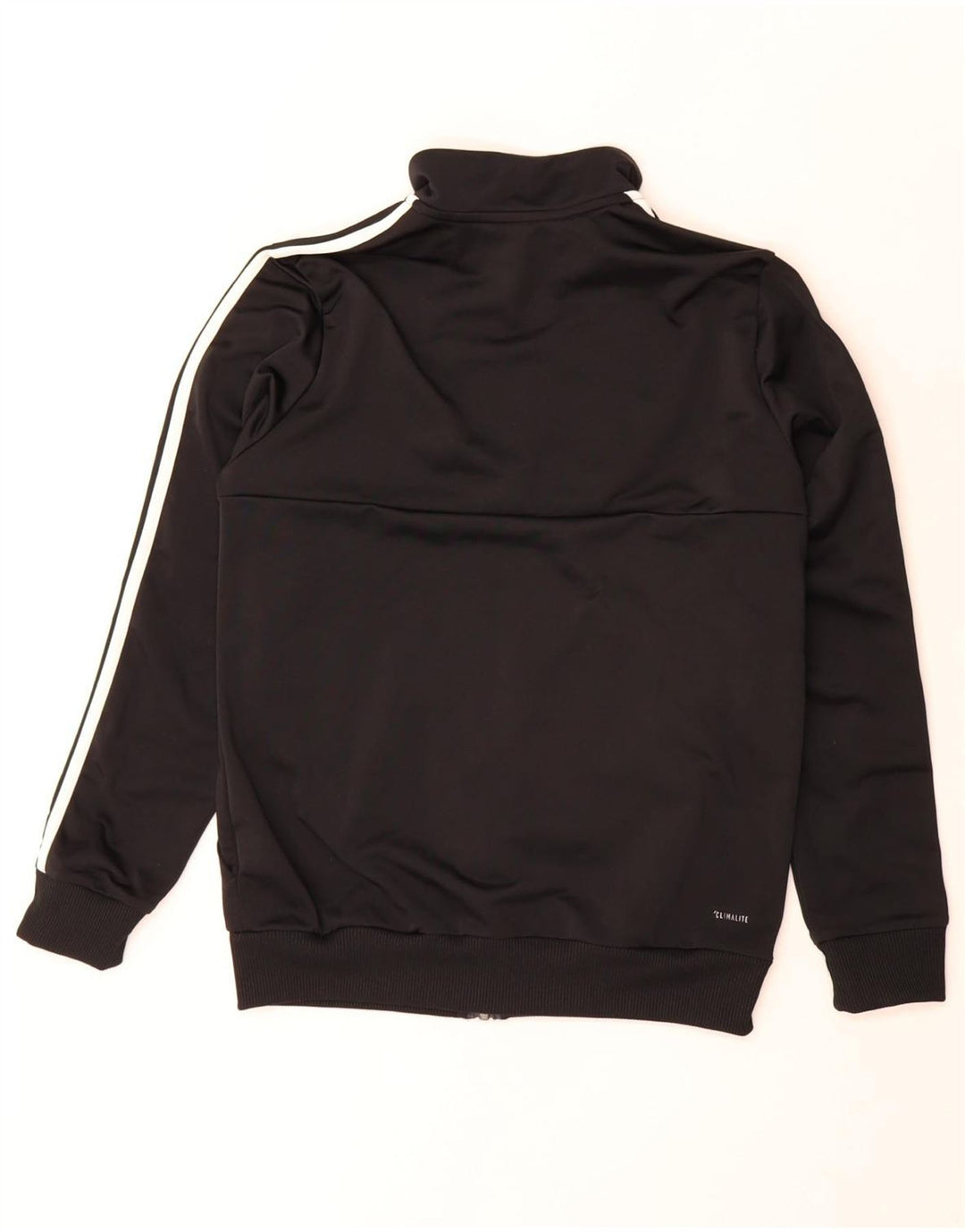 Спортивный костюм Adidas Climalite для мальчиков, верхняя куртка 13-14 лет, черный полиэстер