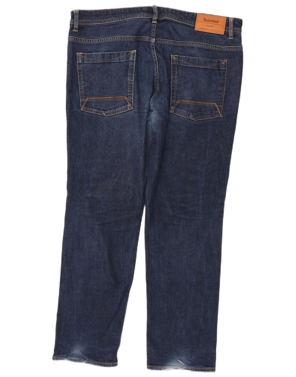 Мужские прямые джинсы Timberland W38 L32 темно-синие, хлопок