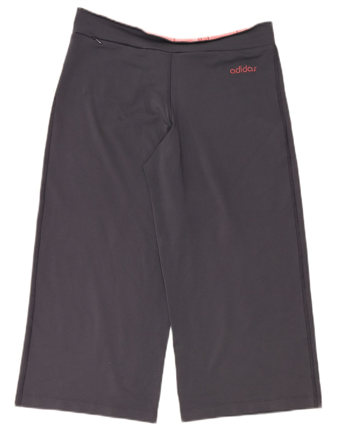 Женские капри широкие спортивные брюки ADIDAS UK 16, большие темно-синие