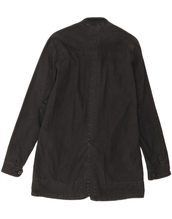 QUIKSILVER Womens Bomber Jacket UK 14 Medium Black Cotton Vintage Quiksilver and Second-Hand Quiksilver from Messina Hembry 