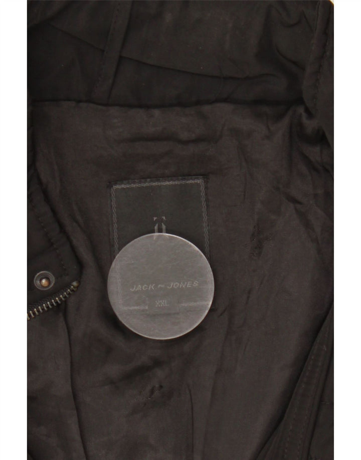 Мужская куртка Jack & Jones UK 44 2XL, черная