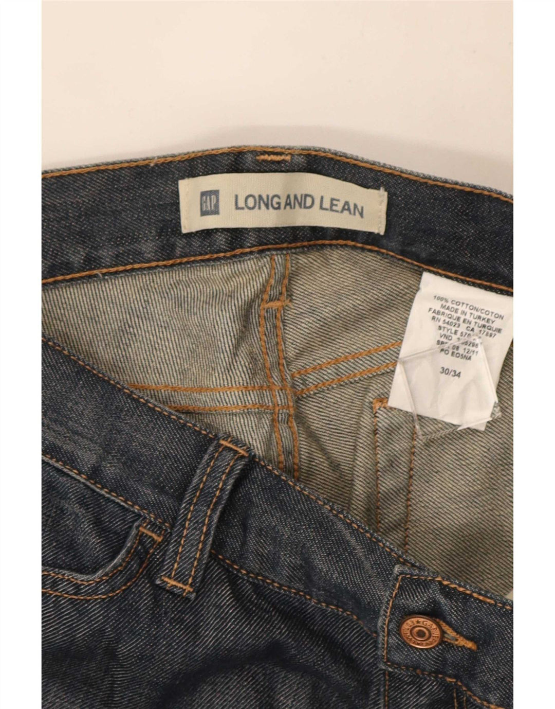 Женские укороченные джинсы Gap W30 L25 синие, хлопок
